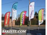 DRAPEAUX OU BEACHFLAG PUBLICITAIRES 
