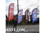 DRAPEAUX OU BEACHFLAG PUBLICITAIRES 