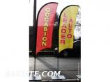 DRAPEAUX OU BEACHFLAG PUBLICITAIRES 