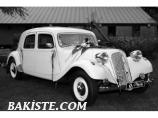 Location traction blanche pour mariage 
