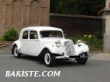 Location traction blanche pour mariage 