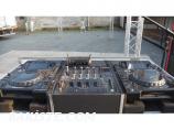 Paire de Cdj-2000 + Djm-800 avec Table de mixage+flight pro 