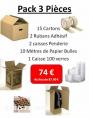 Votre pack cartons de déménagement pour studio 